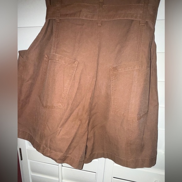 Sanctuary Sightseer Tie Waist Romper‎ – Rattan (Size 6) - Picture 8 of 8